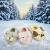 Cartoon Cute Animal Plush Slippers Warm Home Comfortable Footwear for Winter Children