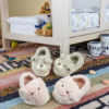 Cartoon Cute Animal Plush Slippers Warm Home Comfortable Footwear for Winter Children