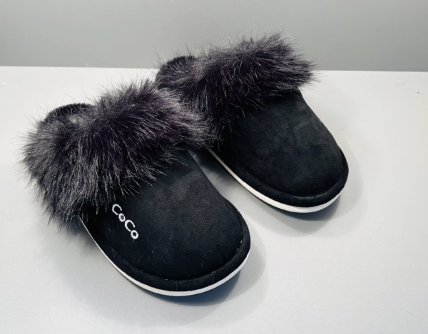 Wholesale Fashionable Half Pack Plush Indoor Women's Indoor Shoes