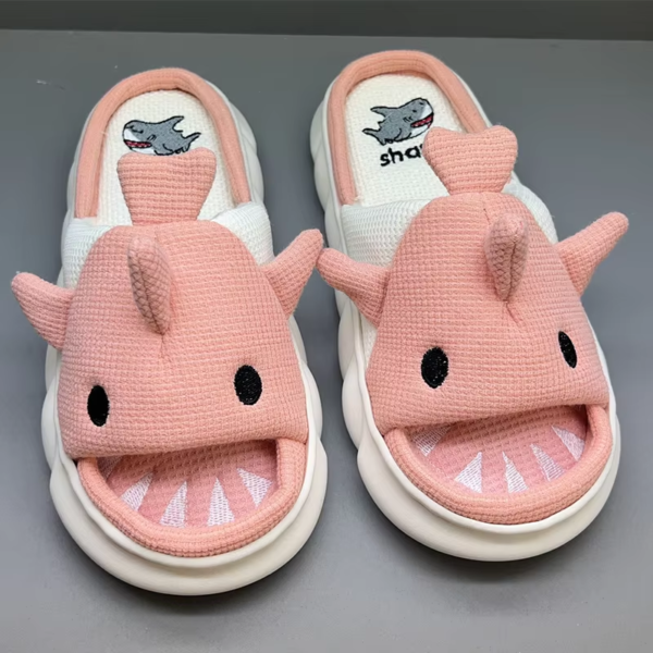 Women's anti-slip and wear-resistant home-use household slippers