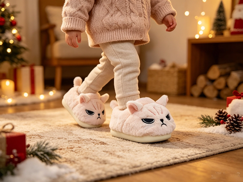 Children's toy head winter cotton shoes