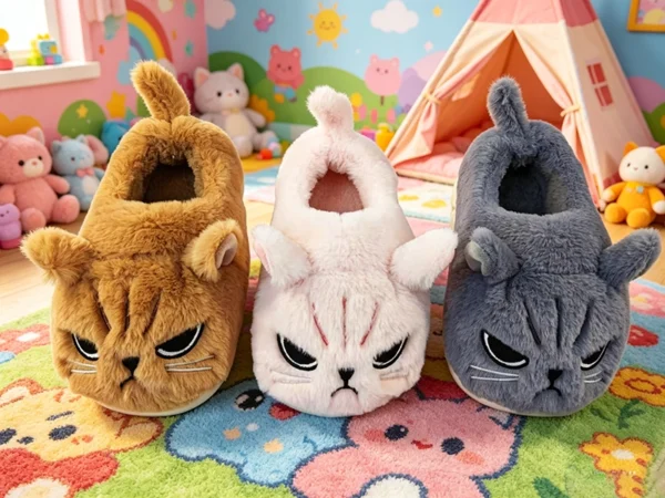 Children's toy head winter cotton shoes
