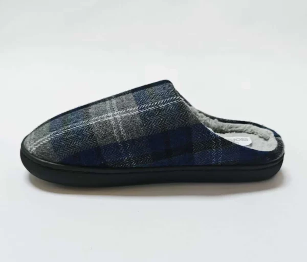 Comfort Mens House Slippers Slip On Cozy Scuff Shoes