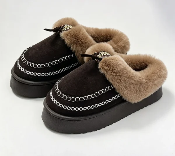Big Mao Comfortable Thick-Topped Women's Slippers