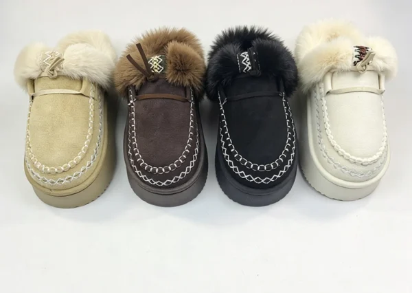 Big Mao Comfortable Thick-Topped Women's Slippers