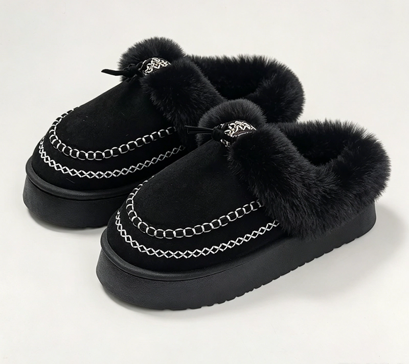 Big Mao Comfortable Thick-Topped Women's Slippers