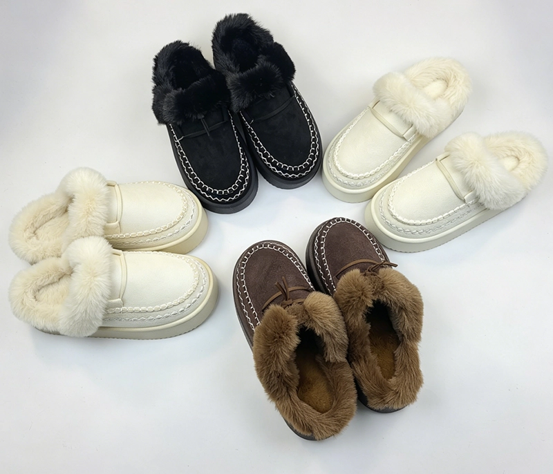 Big Mao Comfortable Thick-Topped Women's Slippers