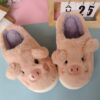 Hot 3D New Winter Cotton slippers Cartoon Indoor Home Cute Soft Sole Non-slip Warm Plush slippers