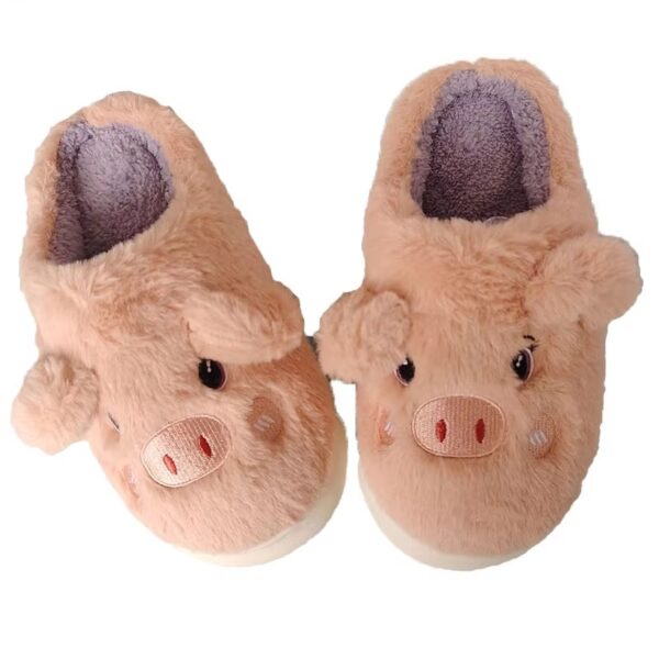 Hot 3D New Winter Cotton slippers Cartoon Indoor Home Cute Soft Sole Non-slip Warm Plush slippers