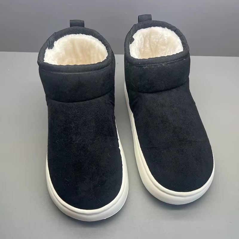 Classic Snow Boots Thick Sole Women's Non-slip Cotton Boots Plush Warm Washable Hot Selling Women's Shoes