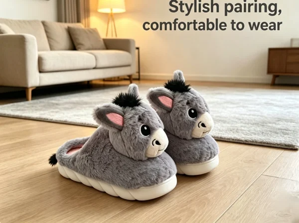 Cute Donkey Slippers