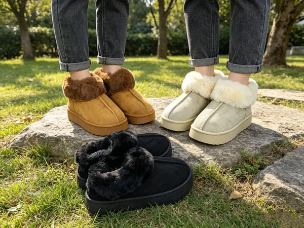 Warmth and practicality, versatile warm cotton boots