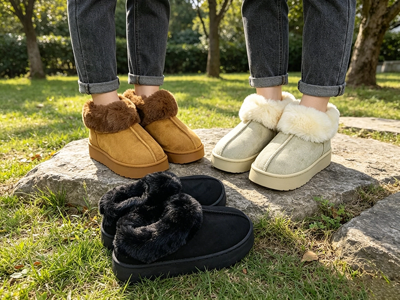 Warmth and practicality, versatile warm cotton boots