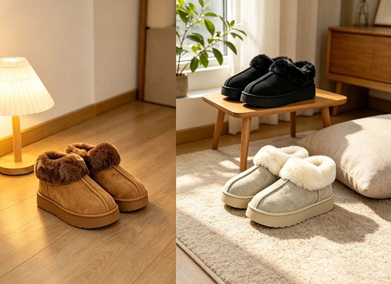 Warmth and practicality, versatile warm cotton boots